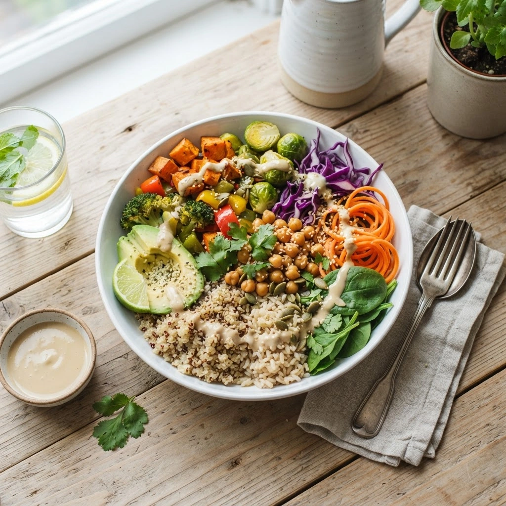 Buddha Bowl mit Avocado