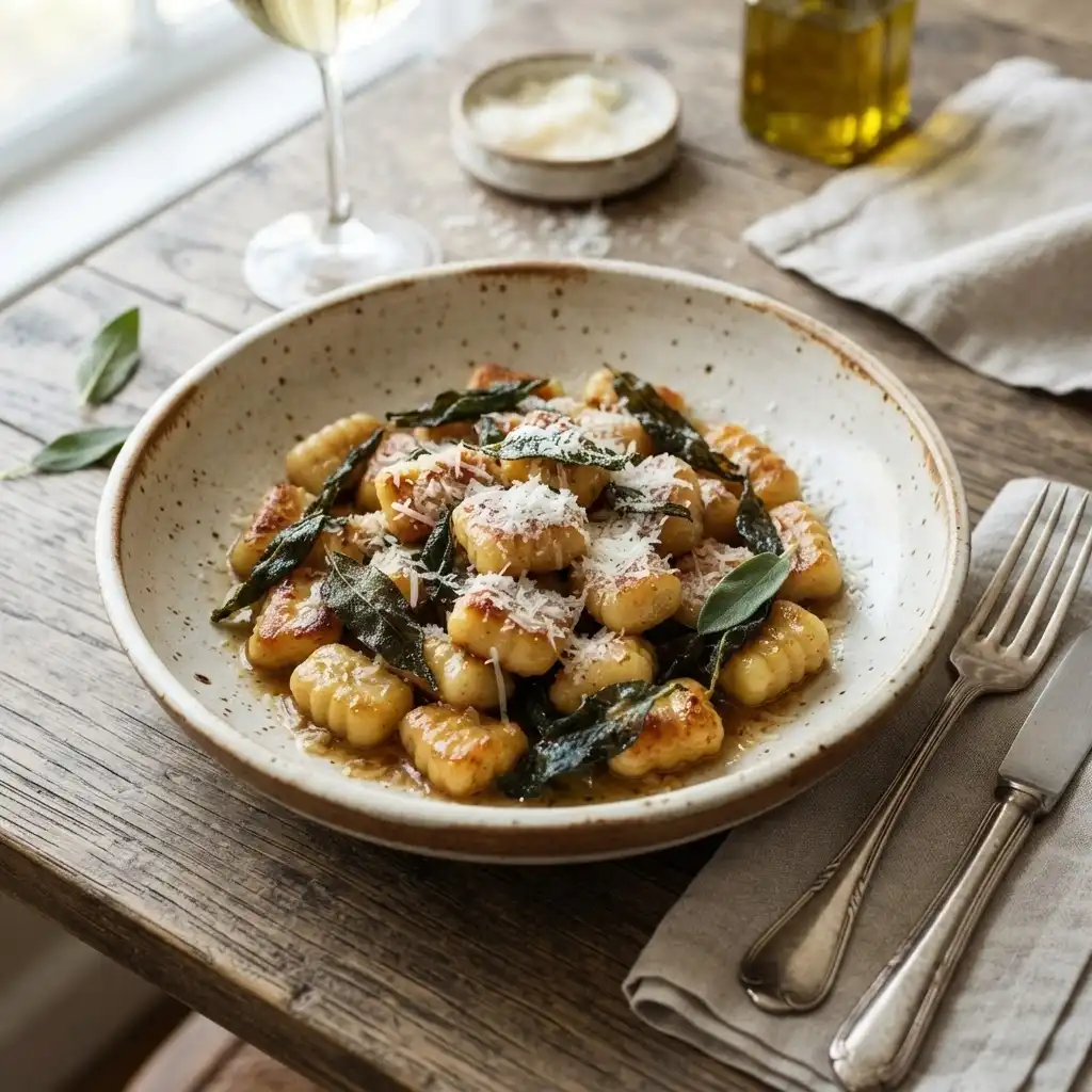 Kartoffel-Gnocchi mit Salbeibutter
