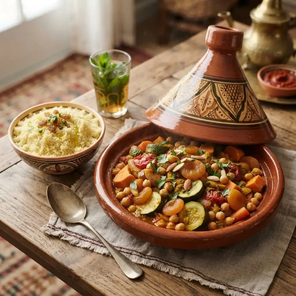 Marokkanische Gemüse-Tajine