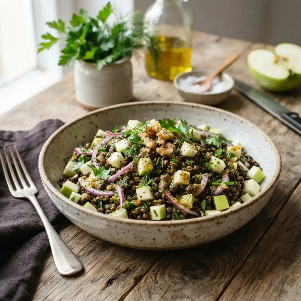 Apfel-Linsen-Salat